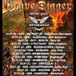 GRAVE DIGGER  – Tourtermine 2022 & ‚The Brave/Scotland United‘ Livevideo