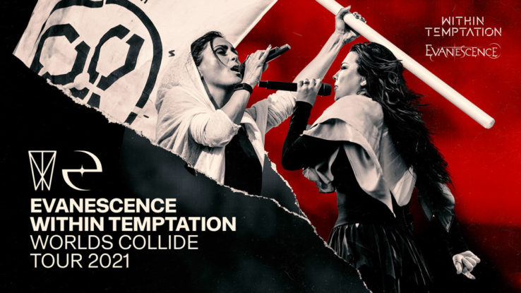 You are currently viewing WITHIN TEMPTATION und EVANESCENCE „Worlds Collide“ Tour jetzt 2021