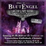 BLUTENGEL – Live und ohne Auto am 01 August 2020!