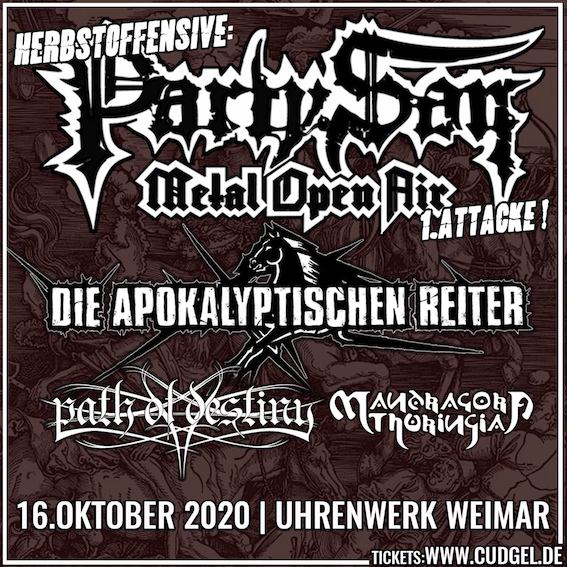 Read more about the article PARTY.SAN HERBSTOFFENSIVE – 2 Open Airs im Oktober