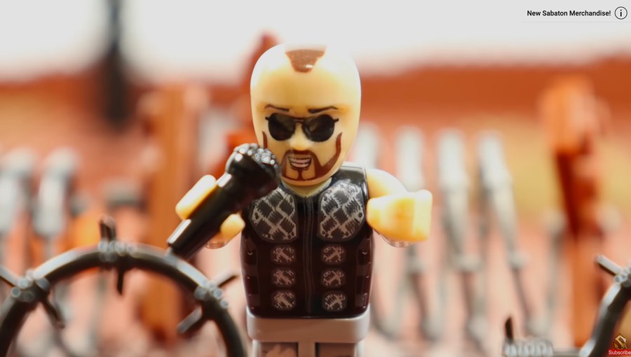 You are currently viewing SABATON – mit neuem Lego(!)-Video