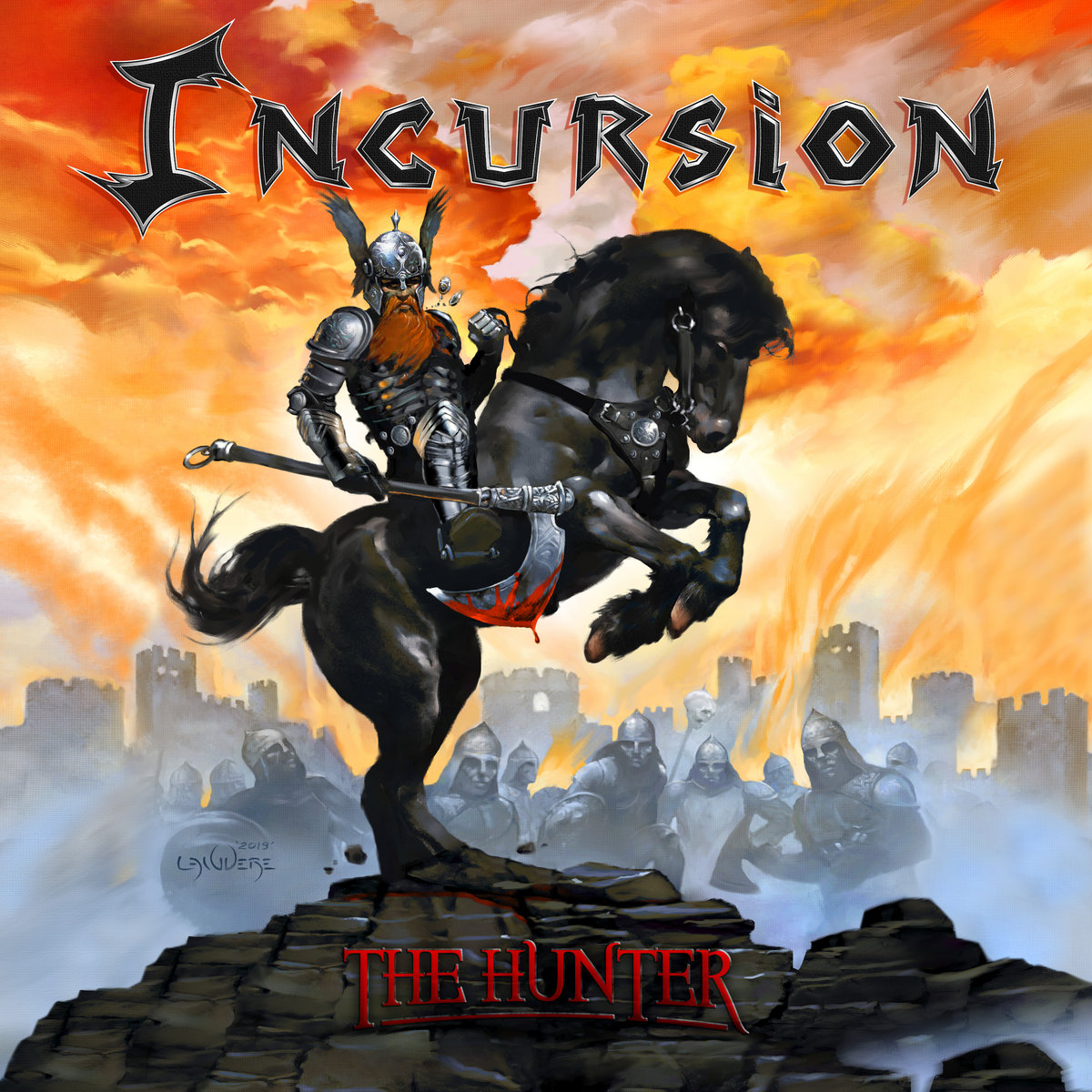 You are currently viewing INCURSION mit Lyric Video zu ‚Fade To Black‘