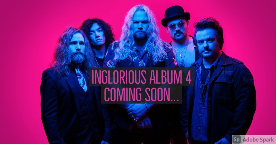 You are currently viewing Classic Rocker INGLORIOUS: erste Single vom neuen Album