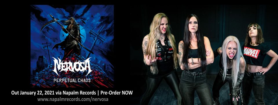You are currently viewing Female Thrash Massacre: NERVOSAs „Perpetual Chaos“