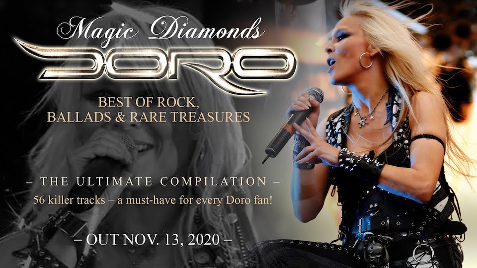 You are currently viewing DORO – “Magic Diamonds – Best Of Rock, Ballads & Rare Treasures“ is raus