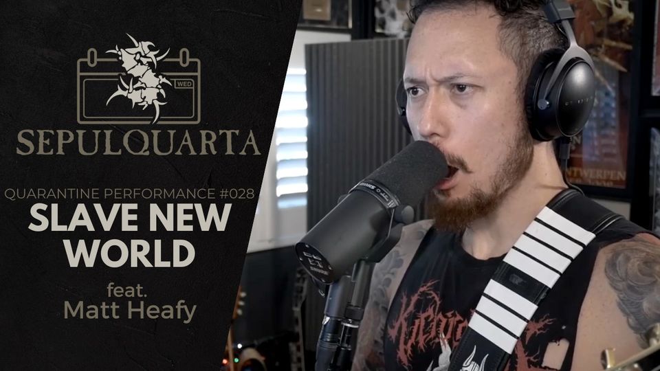You are currently viewing SEPULTURA feat. Matt Heafy von TRIVIUM: „Slave New World“