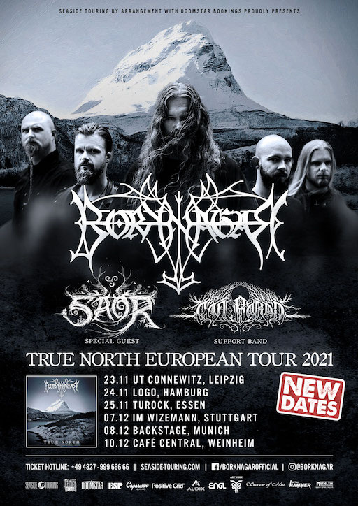 Mehr über den Artikel erfahren BORKNAGAR  – Tourdates für 2021