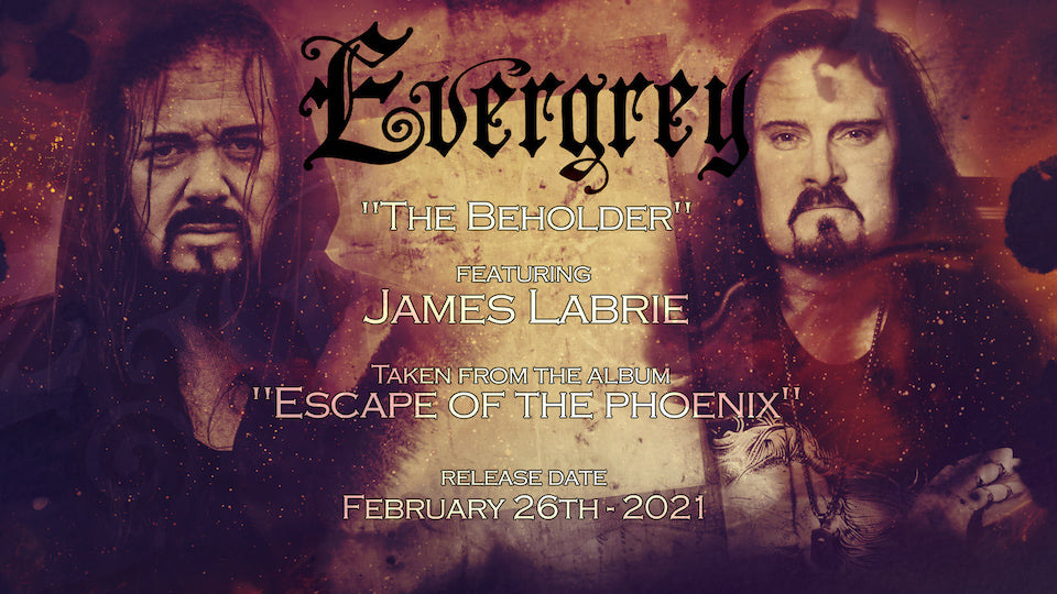 You are currently viewing EVERGREY – ‘The Beholder’ mit Dream Theaters James LaBrie