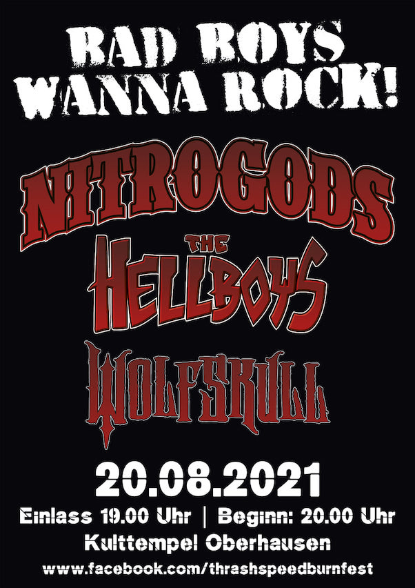 You are currently viewing Aus BANGING BEFORE EASTER wird das BAD GUYS WANNA ROCK Festival