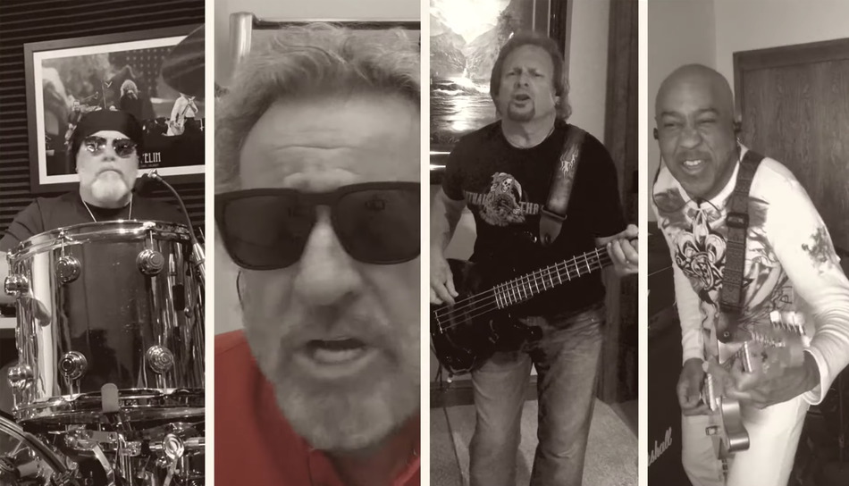You are currently viewing SAMMY HAGAR & THE CIRCLE  – ’Bad Case Of Loving You (Doctor, Doctor)’ Lockdown Session