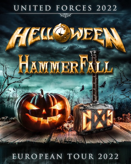 You are currently viewing HELLOWEEN & HAMMERFALL  – “United Forces” Tour 2022