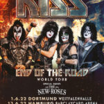 KISS – “END OF THE ROAD“  Neue Tour-Termine für 2022 bestätigt