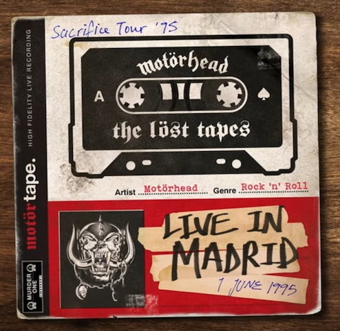 You are currently viewing MOTÖRHEAD – “The Löst Tapes Volume One – Live In Madrid 1995”