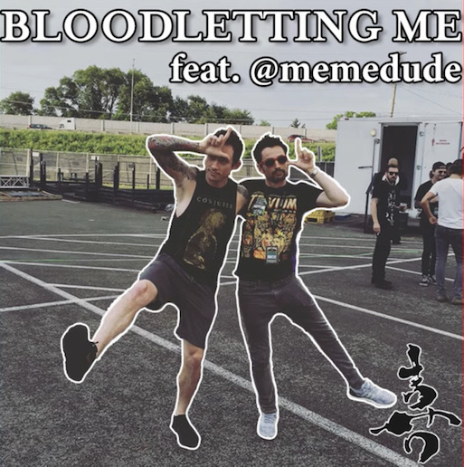 You are currently viewing MATT HEAFY (TRIVIUM) – Tobt sich aus bei ‚Bloodletting Me‘