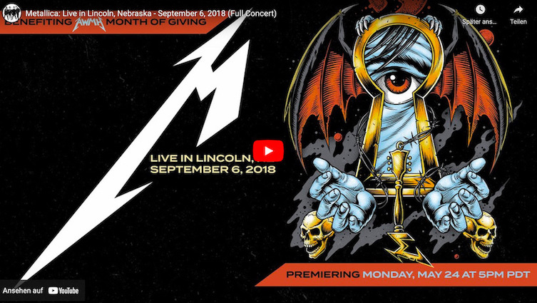 You are currently viewing METALLICA – Komplette „Live in Lincoln, Nebraska“ Show