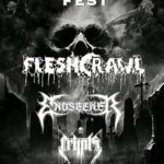 TOMBSTONED FEST mit FLESHCRAWL, ENDSEEKER & CRYPTS