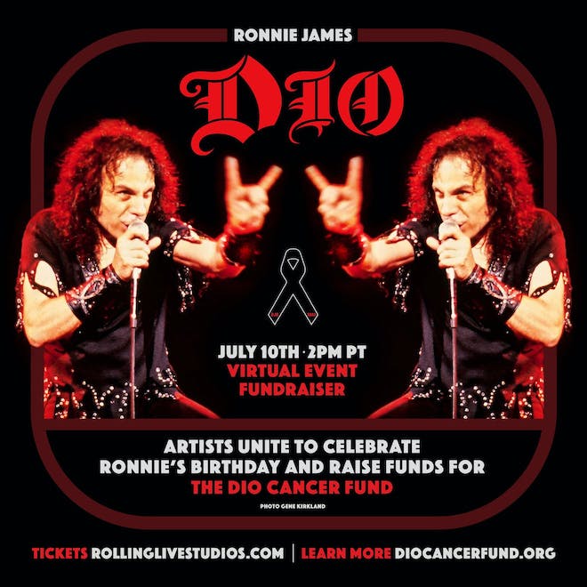 You are currently viewing Charity Livestream-Event zu Ronnie James Dios Geburtstag – Toni Iommi, Rob Halford, Sammy Hagar, Alice Cooper, Sebastian Bach…