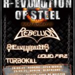 ”R-EVOLUTION OF STEEL” Tour – REBELLION, ELVENPATH, LIQUID FIRE,  TURBOKILL
