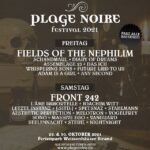 PLAGE NOIRE – FIELDS OF THE NEPHILIM, SCHANDMAUL, FRONT 242, L’ÂME IMMORTELLE , JOACHIM WITT u.v.m