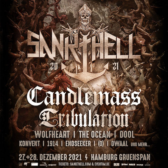 You are currently viewing SANKT HELL Festival – CANDLEMASS, TRIBULATION, DOOL, ENDSEEKER u.a.