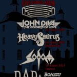 TUROCK “Over Dubois Arena“ – SODOM, D.A.D., JOHN DIVA, HEAVY SAURUS & BONSAI KITTEN