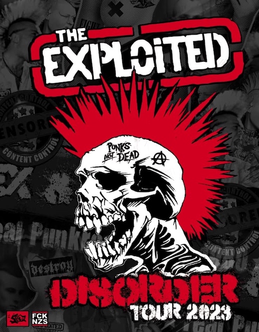 You are currently viewing THE EXPLOITED – `Disorder` Tour in den April geschoben