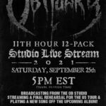 Death-Veteranen OBITUARY – mit Studio-Live-Stream “11th hour 12-pack“ am 25.09.21!