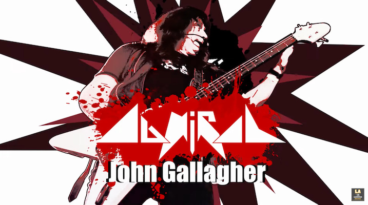 Read more about the article ADMIRAL ft. JOHN GALLGHER  – ‘Live at the Inferno’ Clip (Raven)