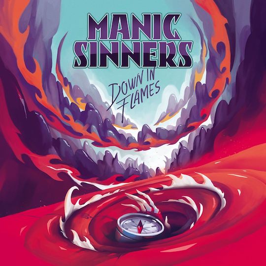 You are currently viewing Neuer Melodic Metal aus Rumänien – MANIC SINNERS  präsentieren ’Down In Flames’