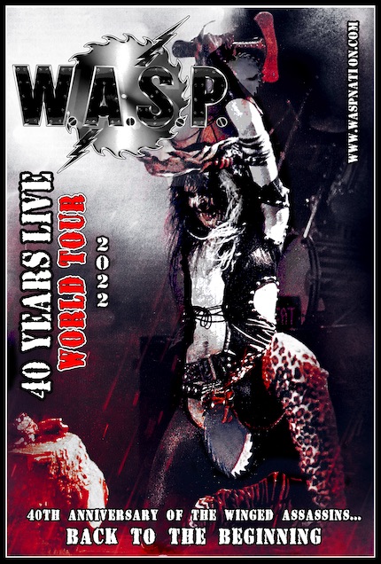 You are currently viewing W.A.S.P. – Kündigen “40th Anniversary World Tour” an