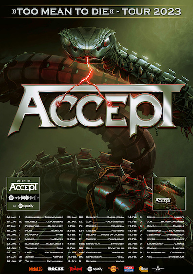 Read more about the article ACCEPT – Neue „Too Mean To Die“ Termine