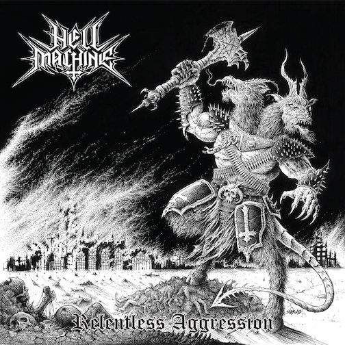 You are currently viewing Old School Thrasher HELL MACHINE – “Relentless Aggression” Albumstream