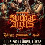 SUICIDAL ANGELS  – “Winter Aggression“ 2021 mit DELIRIOUS, DECAPTACON & TYPHUS