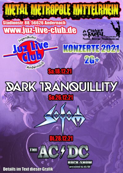 Read more about the article OBLIVEON proudly presents: JUZ Live Club Andernach