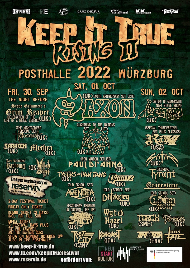Read more about the article OBLIVEON präsentiert KEEP IT TRUE-RISING II