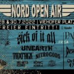 NORD OPEN AIR 2022 – PARADISE LOST,  DEATH ANGEL, ASPHYX, BILLY BIO u.v.m.