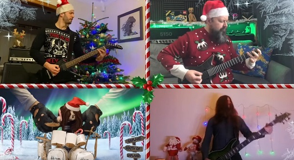 You are currently viewing SLEIGHER (Haken, Dream Theater, Protest the Hero, Cradle of Filth Member) – ‚Seasons Greetings In The Abyss‘ Collab