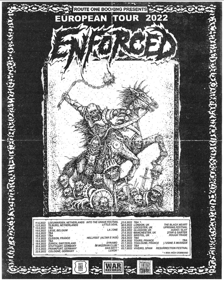 You are currently viewing ENFORCED – Brutal Thrasher kommen auf Tour