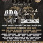 “HELL OVER HALEN” Festival  – Mit UDO, PRIMAL FEAR, OST+FRONT, SUICIDAL ANGELS, STORM SEEKER  …