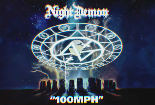 You are currently viewing NIGHT DEMON (feat. CIRITH UNGOLs Tim Baker) –  ‘100MPH’