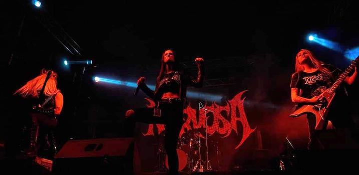 You are currently viewing NERVOSA – Neues Jahr, neues Video: ’Godless Prisoner’ live