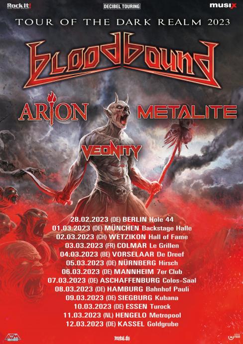 You are currently viewing BLOODBOUND, ARION, METALITE, VEONITY – Tourverschiebung & neue Dates