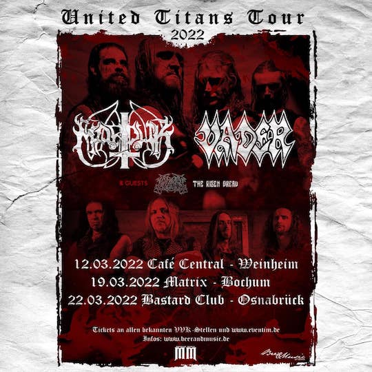 You are currently viewing MARDUK & VADER – “United Titans 22“ Tourbestätigung