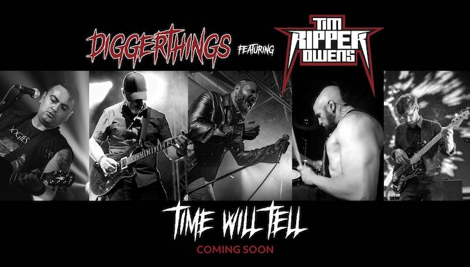 You are currently viewing DIGGERTHINGS (ft. Tim „Ripper“ Owens) – ‘Time Will Tell’ Videorelease