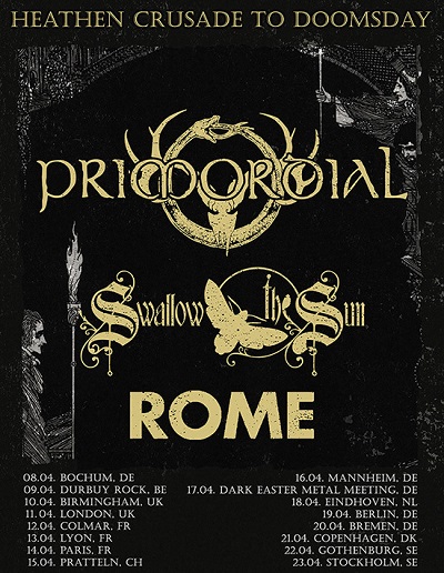 Read more about the article PRIMORDIAL & SWALLOW THE SUN – Live-Termine im April 22!