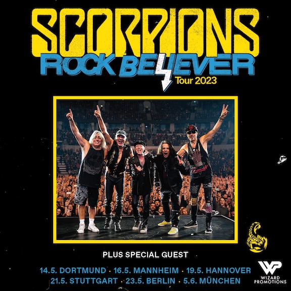 You are currently viewing SCORPIONS – Verschieben “Rock Beliver“ Tour