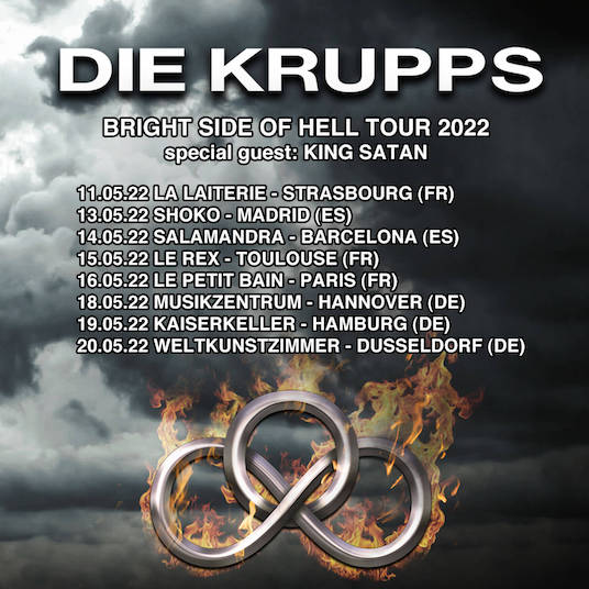 You are currently viewing DIE KRUPPS  – “Bright Side Of Hell”  Mini-Tour angekündigt