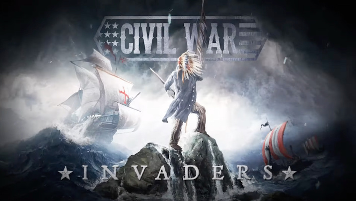 You are currently viewing CIVIL WAR – Power Metaller streamen Titeltrack: ‘Invaders’