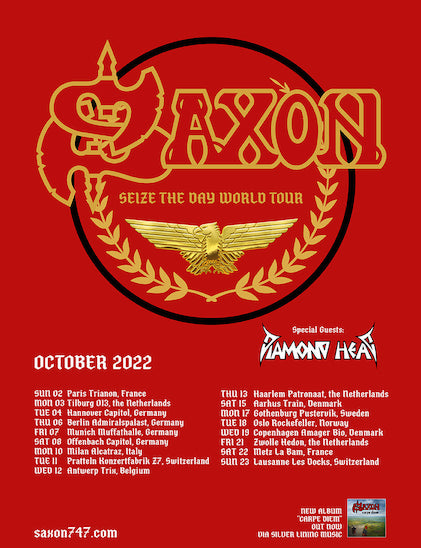 You are currently viewing SAXON – `Seize The Day` Tour anvisiert