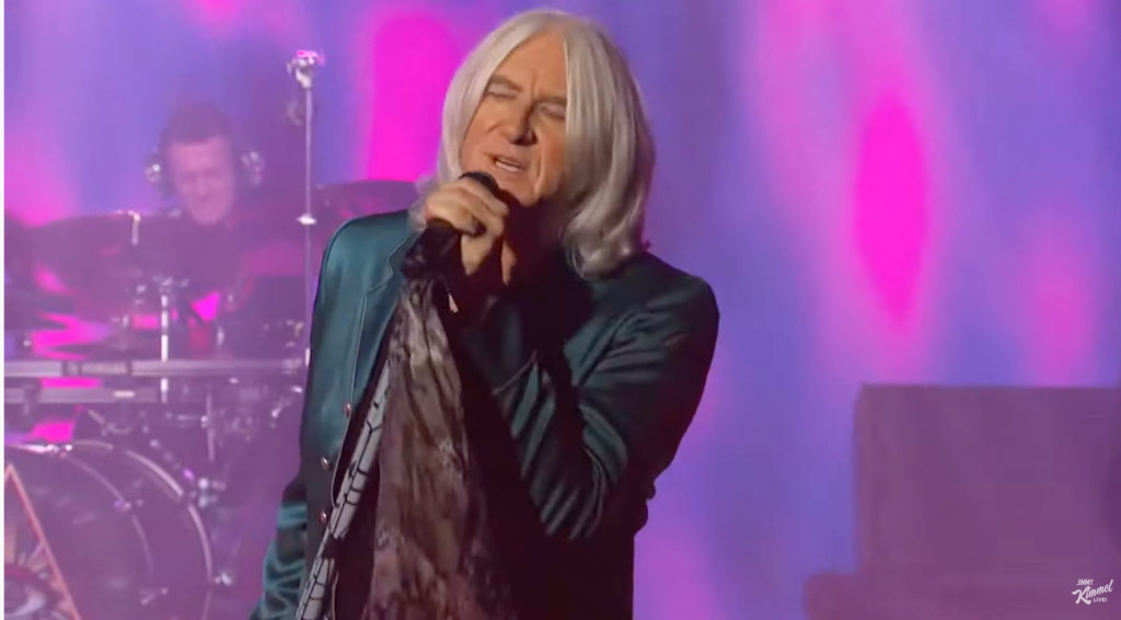 You are currently viewing DEF LEPPARD –  Performen`Rock of Ages`, `Hysteria`& `Pour Some Sugar On Me` in “Jimmy Kimmel Live!“